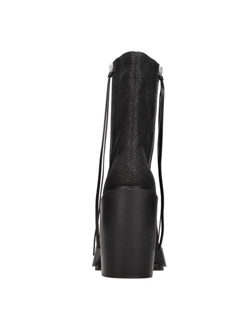 Leather ankle boots VIC MATIE' | 1D7850D_D32D100101NERO